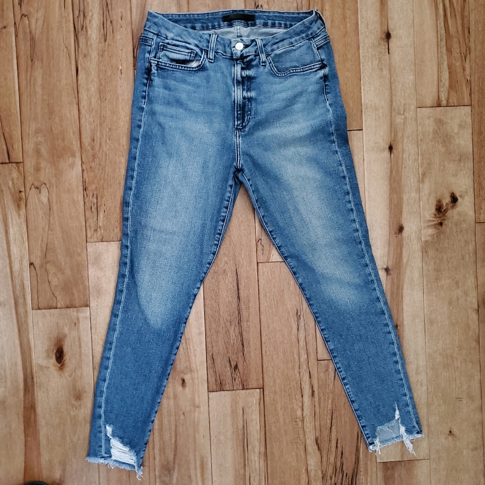 Joe's High Rise Curvy Skinny Ankle Hi Rise Honey Jean… Gem